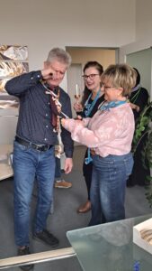 abschneiden der Krawatte an altweiber